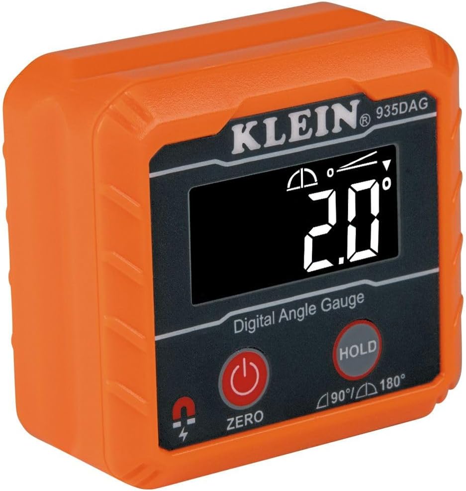 Digital electronic level and angle meter