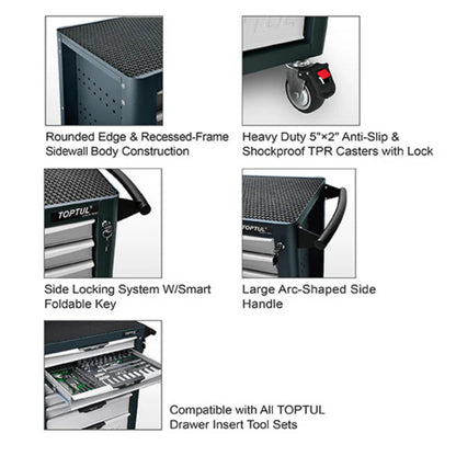 Tool Box with Drawers (320pc Tool Set)